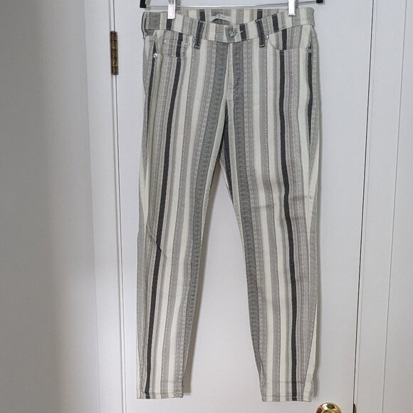For All 7 Mankind Striped Jeans - Picture 1 of 7